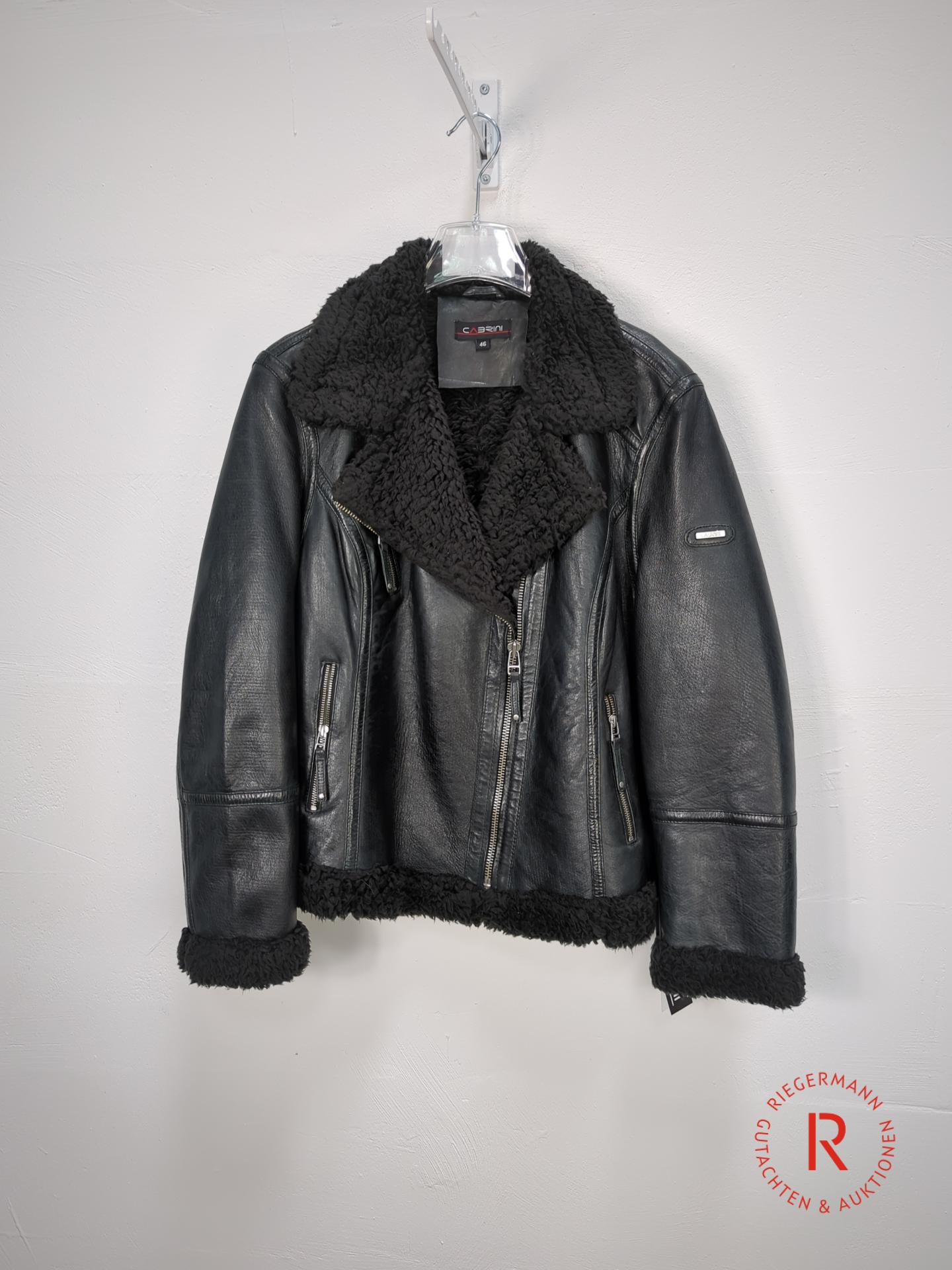 DAMEN LEDERJACKE GRÖSSE 46